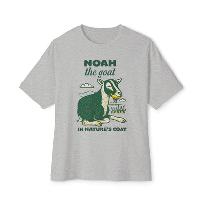 NOAH THE GOAT IN NATURE’S COAT UNISEX OVERSIZED BOXY TEE